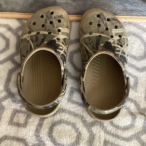 CROCS Camouflage Clog Sandals